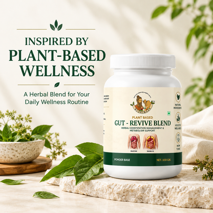 Rushimaan Gut-Revive Blend – Plant Based Herbal Powder 100g